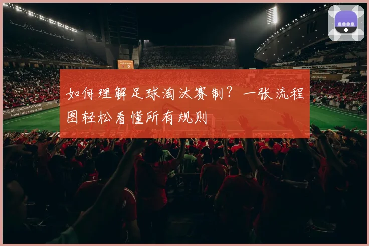 如何理解足球淘汰赛制？一张流程图轻松看懂所有规则